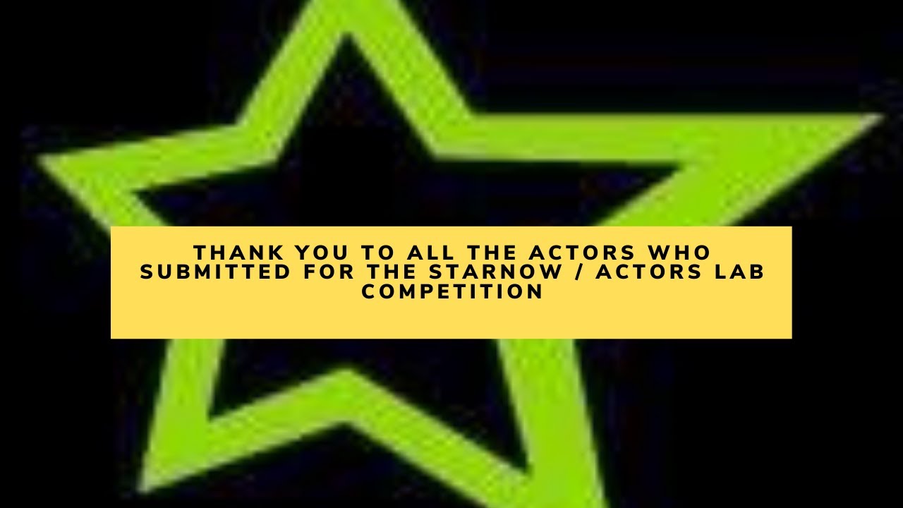 STARNOW / LAB competition THANK YOU !