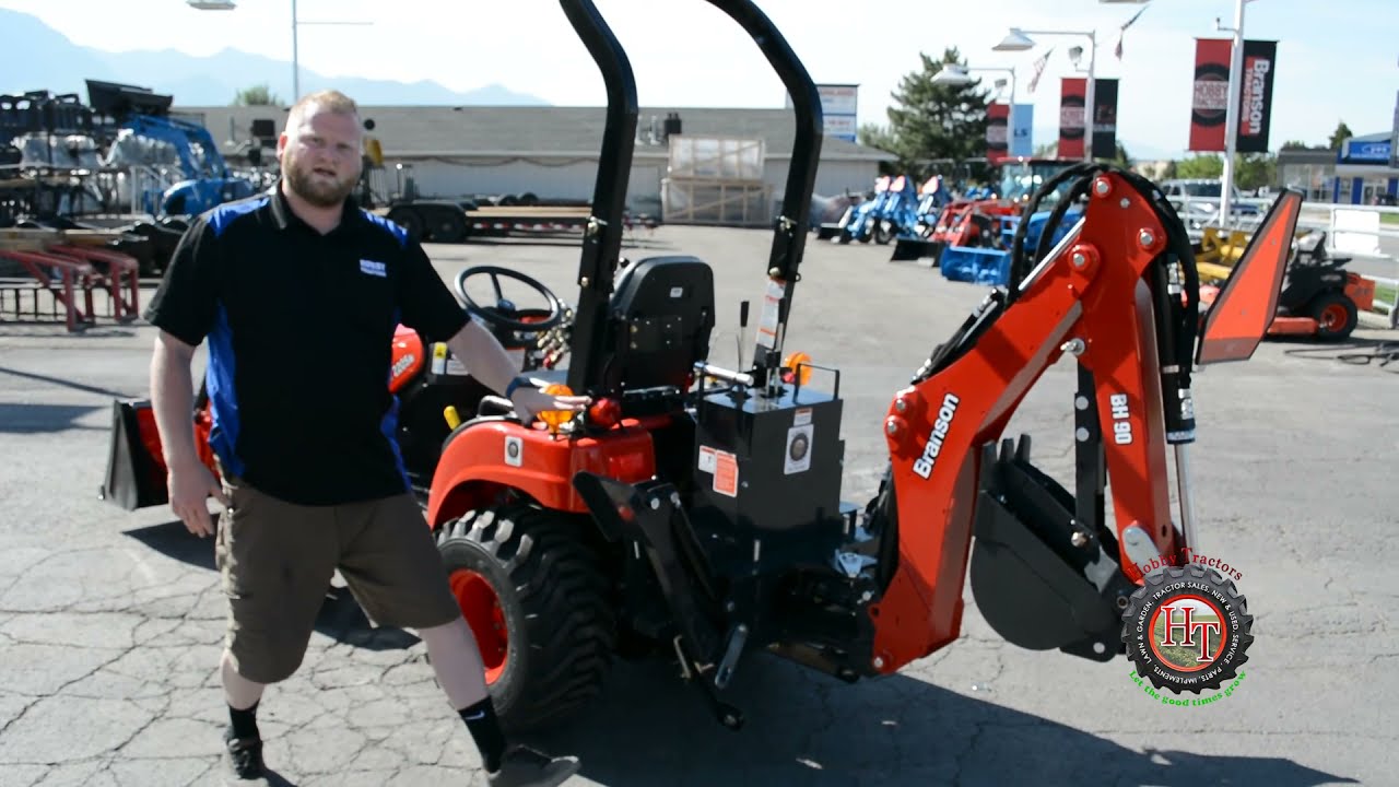 Branson 2205h   Remove Backhoe