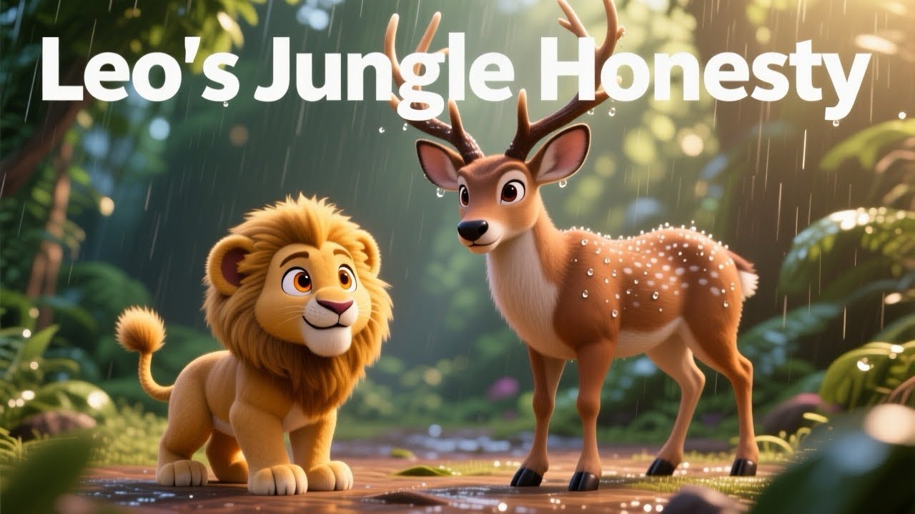 The Little Lion and the Mouse | Moral Story for Kids | Bedtime Story | Kids Stories | Leo’s Honesty