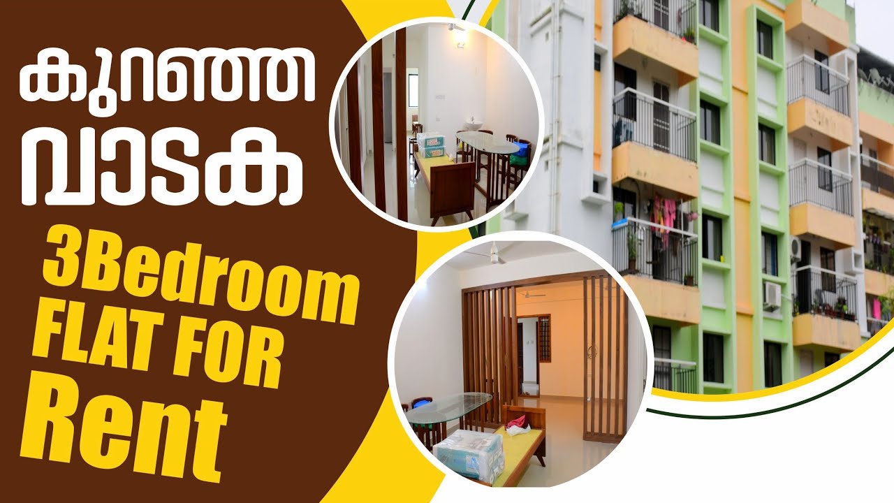 കുറഞ്ഞ വാടക ഫ്ലാറ്റ് റെന്റിന്|  Furnished Flat For Rent Near Kaloor | 3bhk Flat