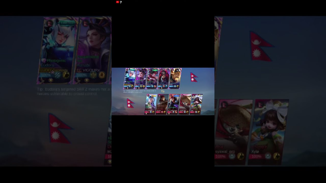 Mobile Legend Legend Bang Bang Live By LUCKYGameplay
