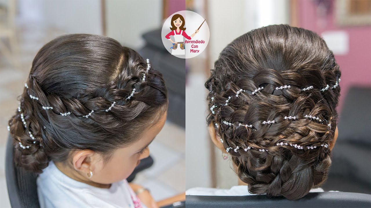 PEINADO CON TRENZAS PARA FIESTA
