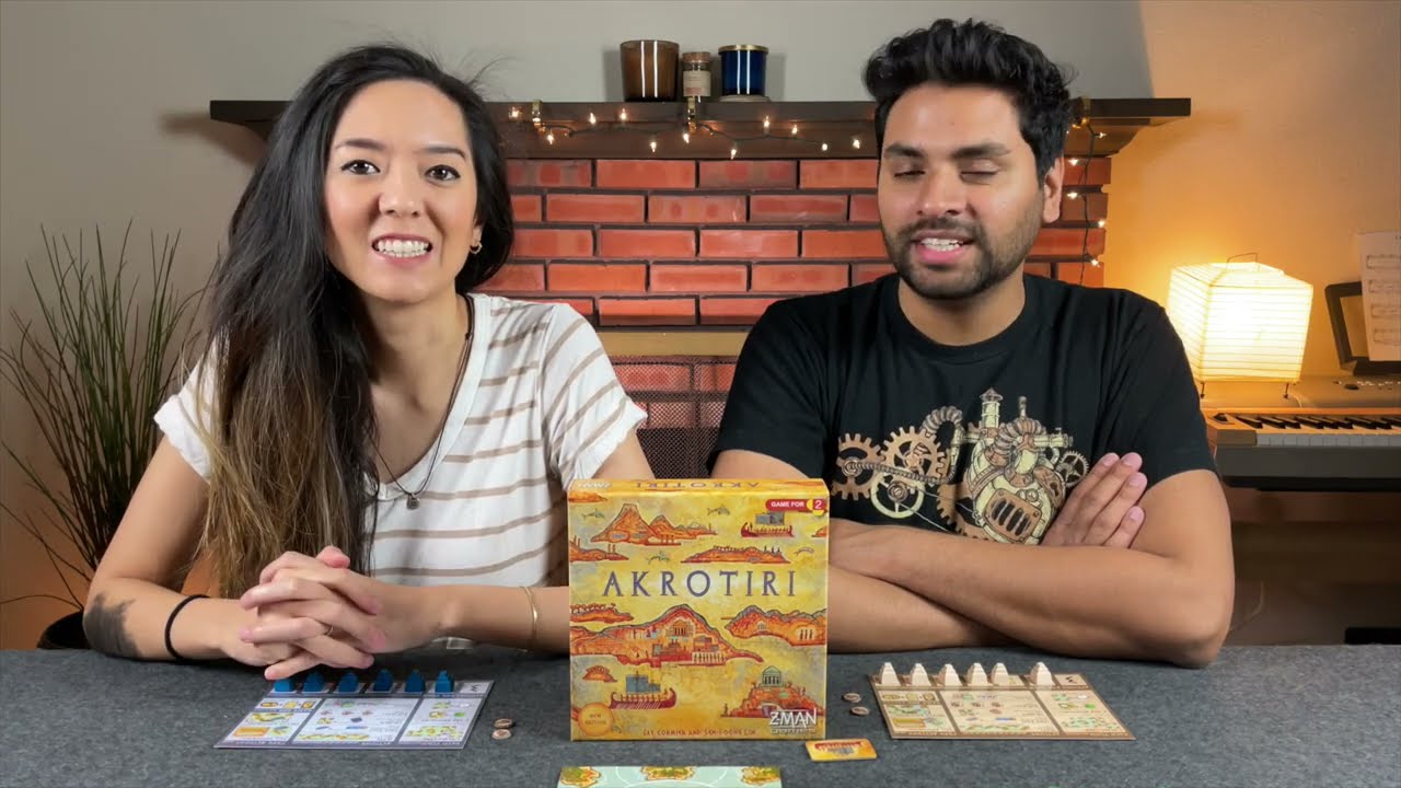 Akrotiri Board Game - Playthrough & Review