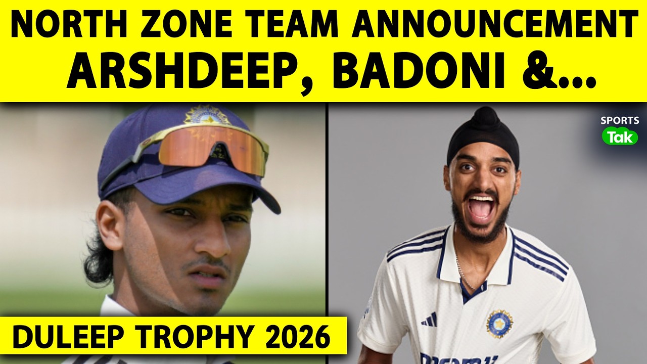 TEAM ANNOUNCEMENT: NOT ARSHDEEP OR BADONI, THIS PLAYER GETS NORTH ZONE CAPTAINCY | DULEEP TROPHY