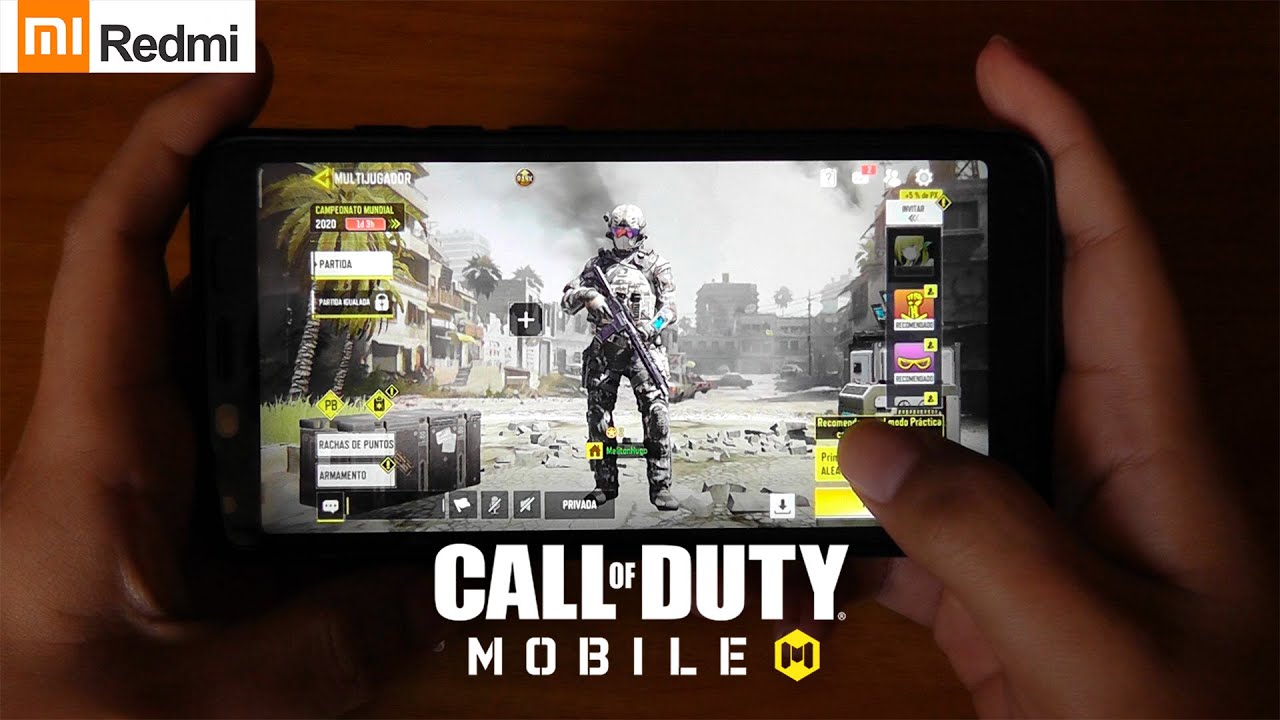 Call of Duty: Mobile en Xiaomi Redmi 7A - Gameplay