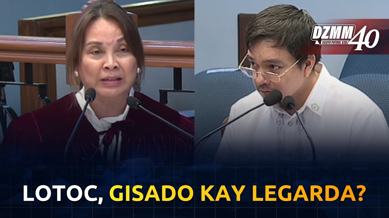 Legarda grills witness Lotoc over probe into VP Sara's threats | DZMM (14 July 2026)