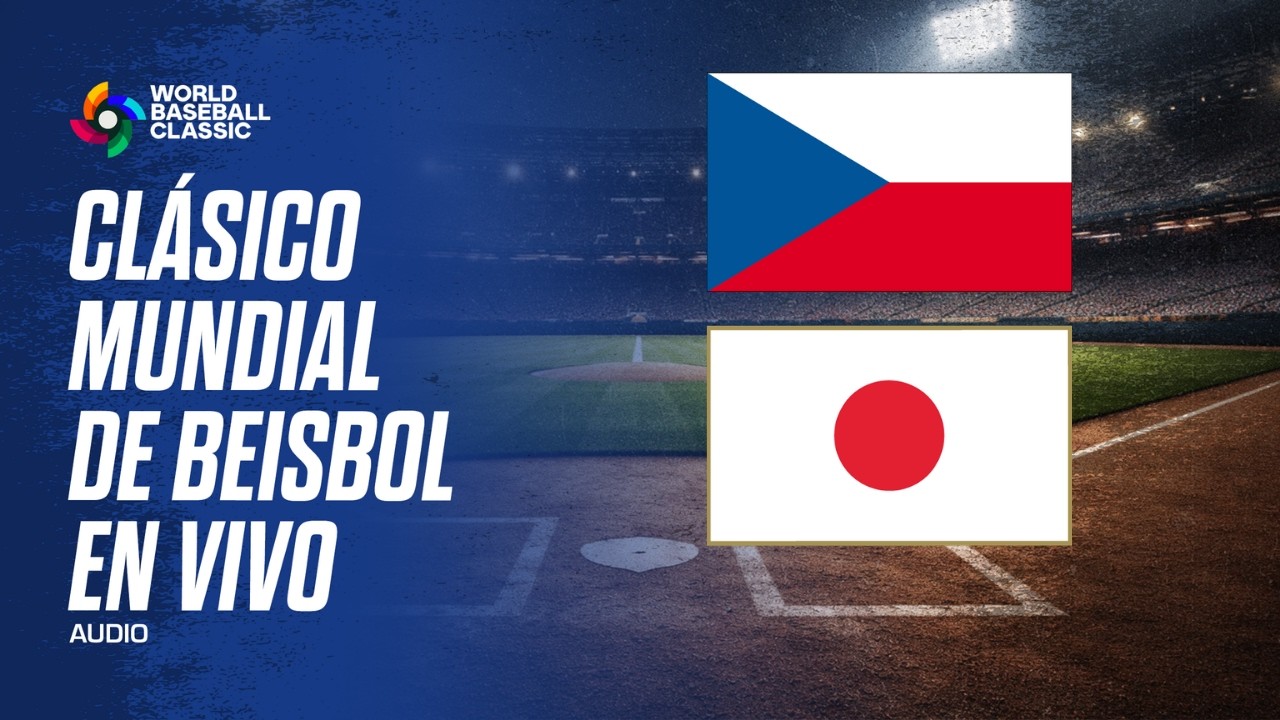REP. CHECA VS JAPON EN VIVO - CLÁSICO MUNDIAL DE BEISBOL AUDIO