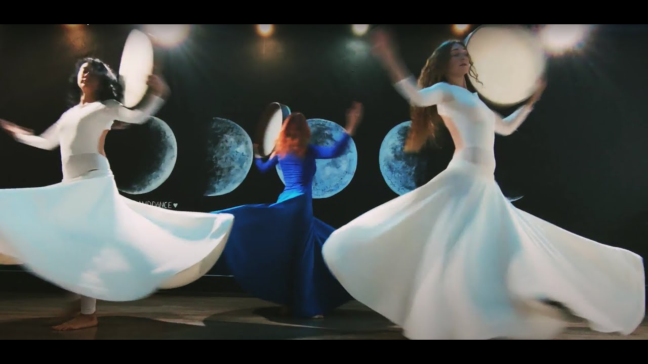 Moon sisters  / Frame drum dance / Valentina Kopotintseva, Vitalia Baranovskaya, Yana Yamana