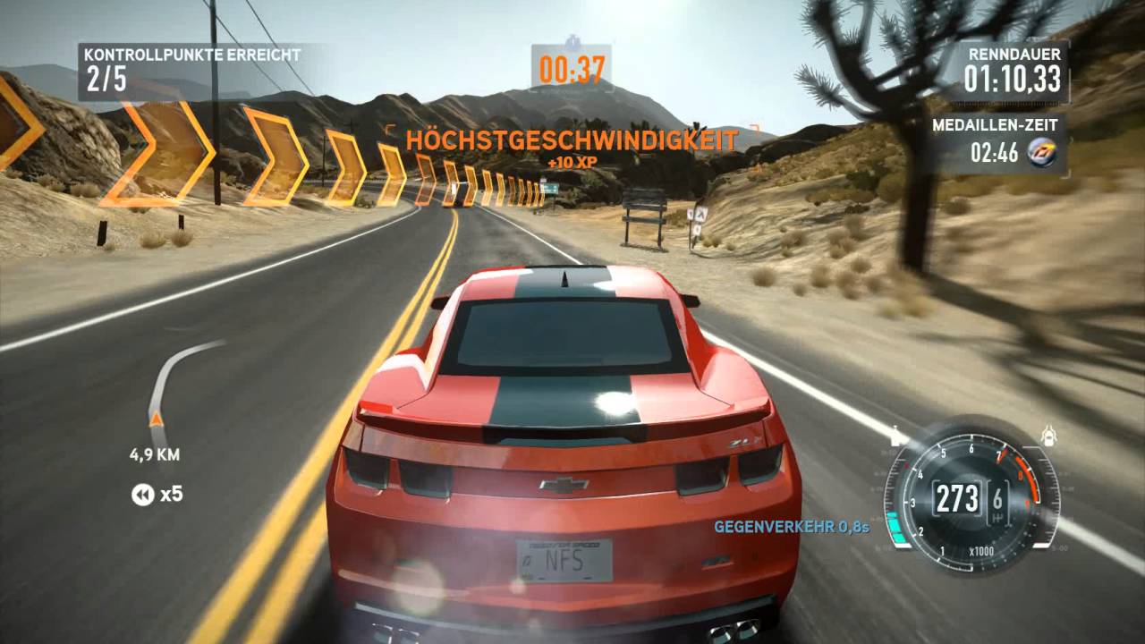 NFS The Run Challenge-Serie: Limited Edition - 1: Kurvenhatz (2:45,14)