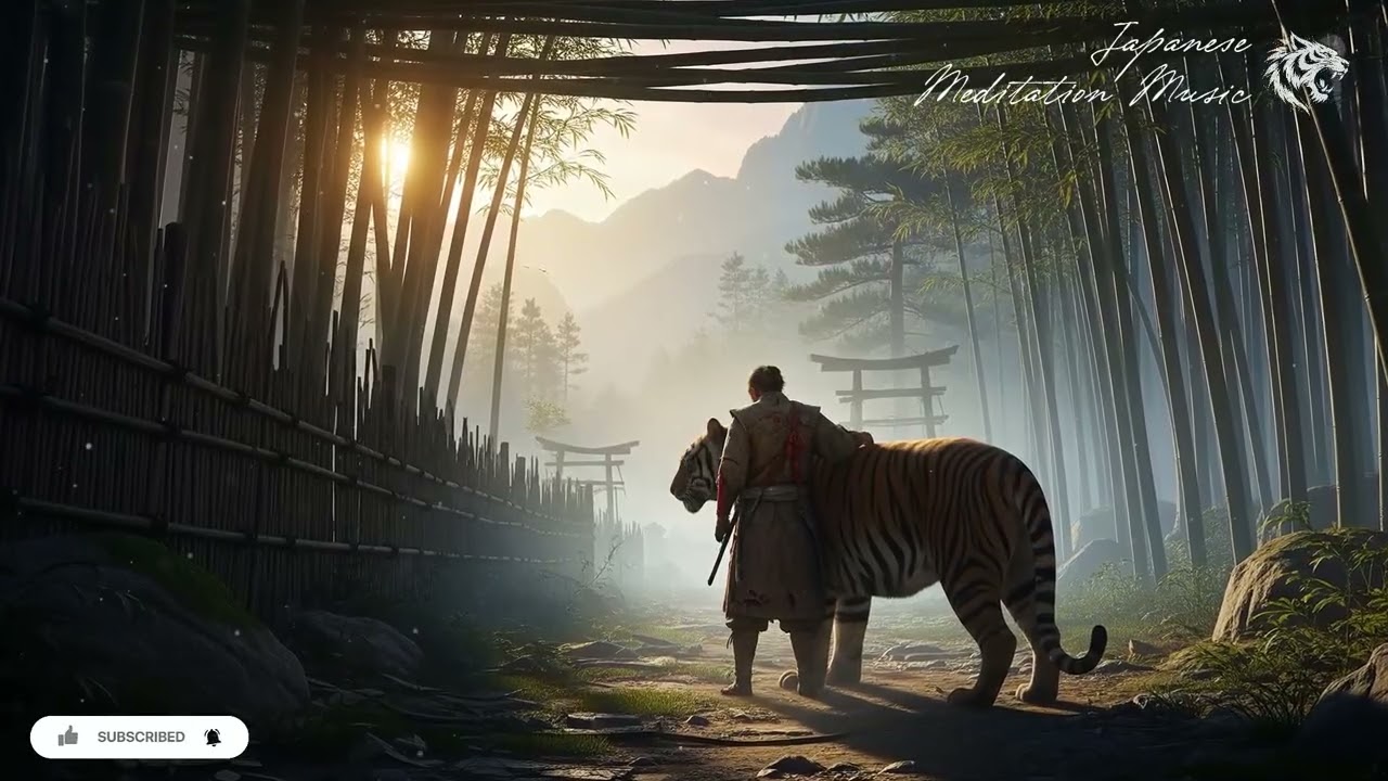 Steadfast Tiger (不動の虎) - Steady mind, no strain | Japanese Ambient Instrumental, No Lyrics
