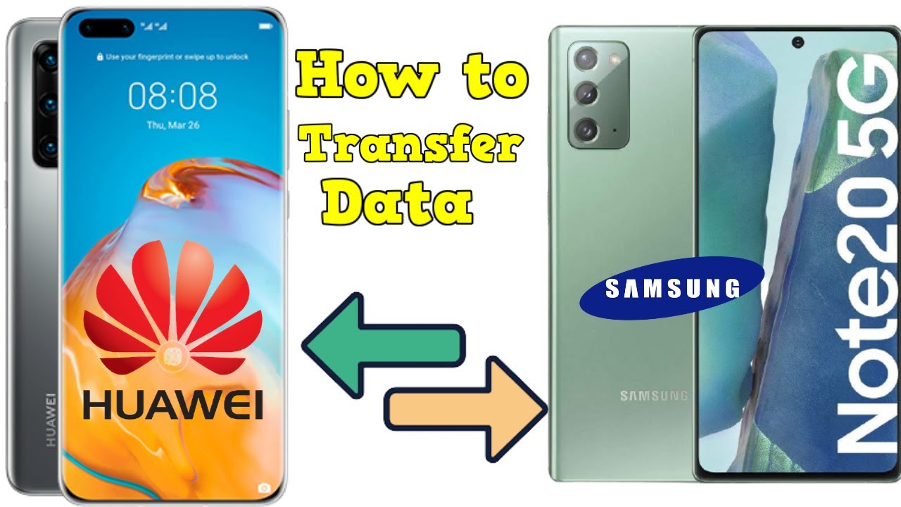 Как перенести данные с телефона Samsung на Huawei без компьютера