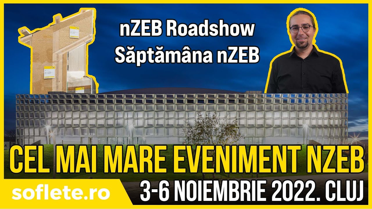 Organizăm CEL MAI MARE eveniment nZEB din Rom&acirc;nia - ACCES GRATUIT - Săptăm&acirc;na nZEB la Cluj-Napoca