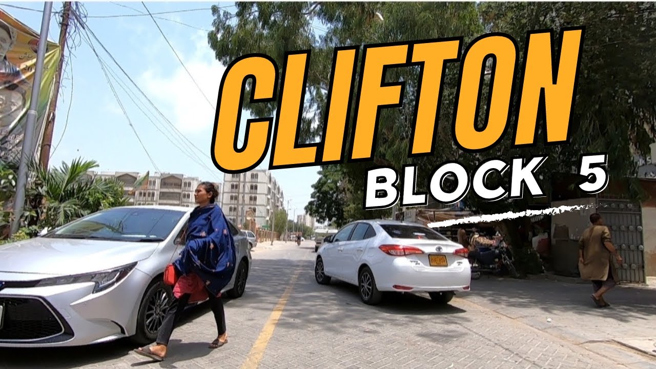 Clifton Block 5 Downtown Karachi  | Karachi Streets