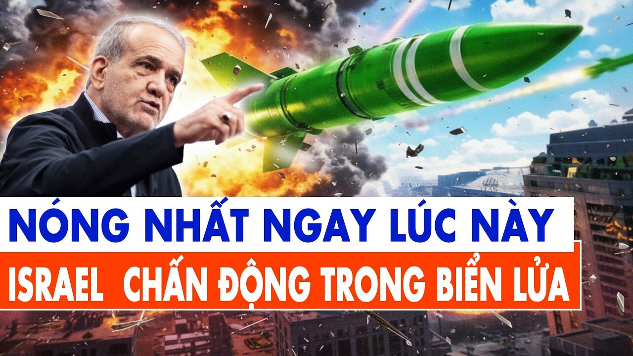 Thời sự 7/3 cập nhật : Israel chấn động trong biển lửa. Iran mở đợt tấn công thứ 21