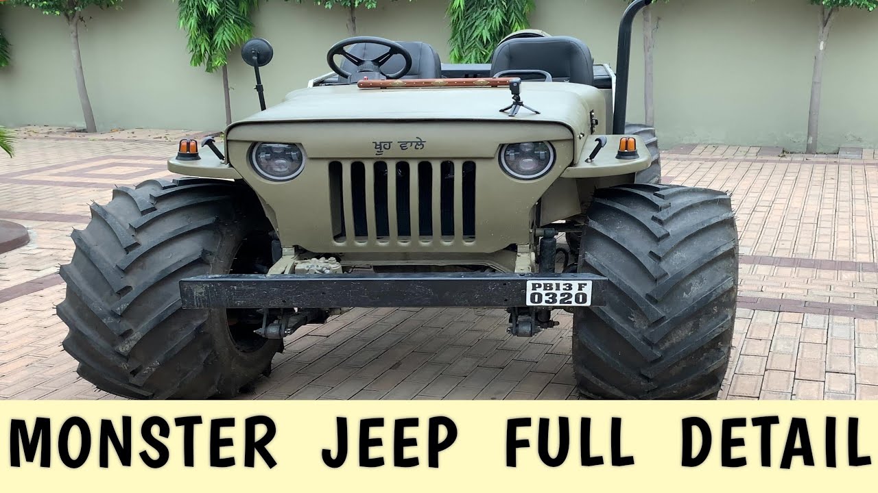open jeep modification full detail with price | KHOO WALE |