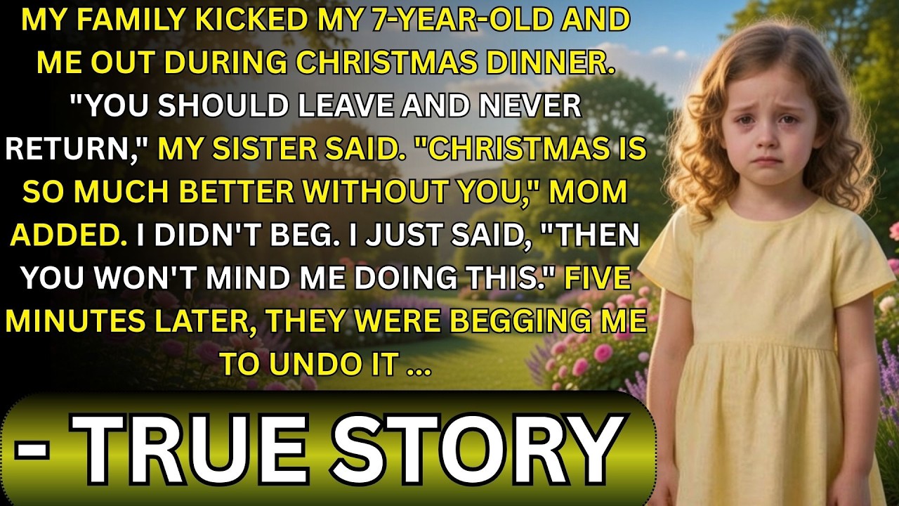 Leave and Never Return,” My Parents Told Me and My 7-Year-Old at Christmas Dinner