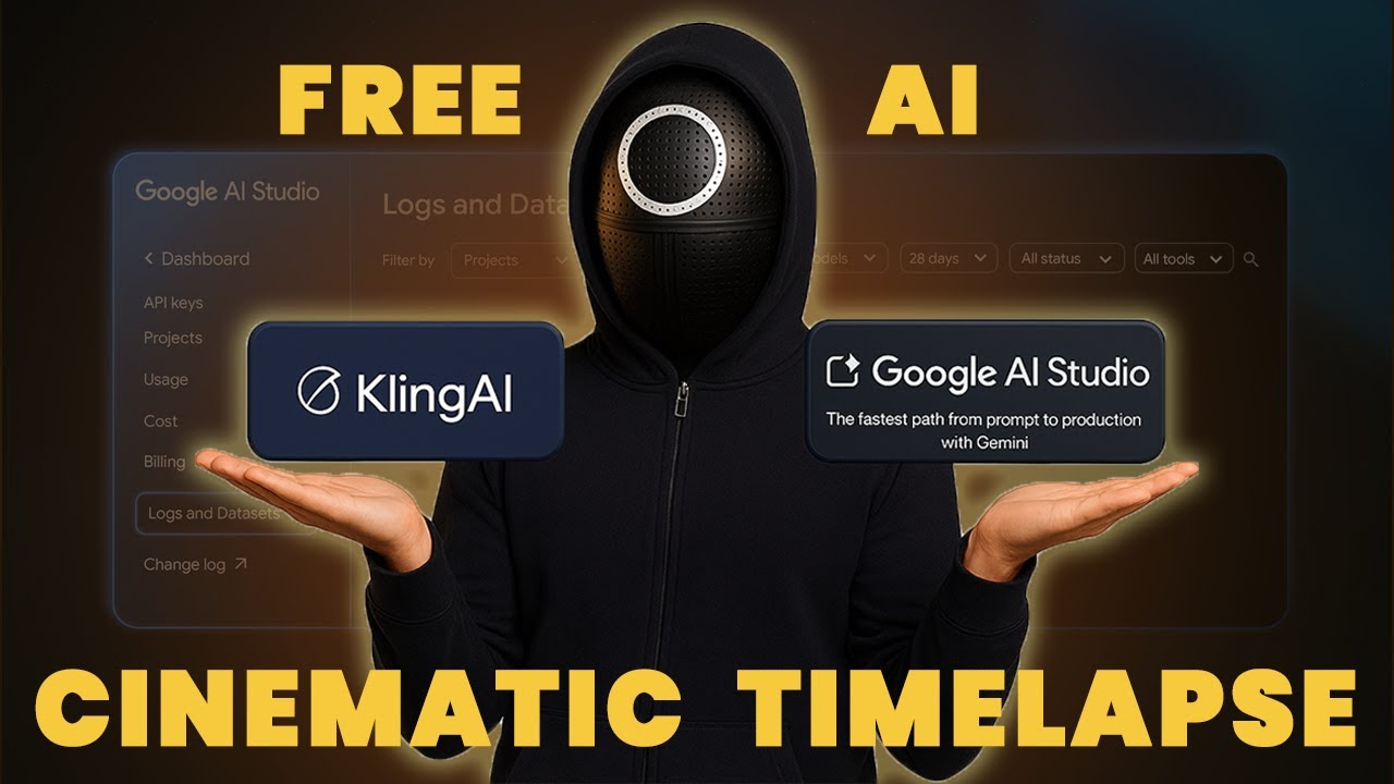 Create CINEMATIC Timelapses Using AI (Free & Easy)  Google AI Studio + Kling AI Tutorial 🔥