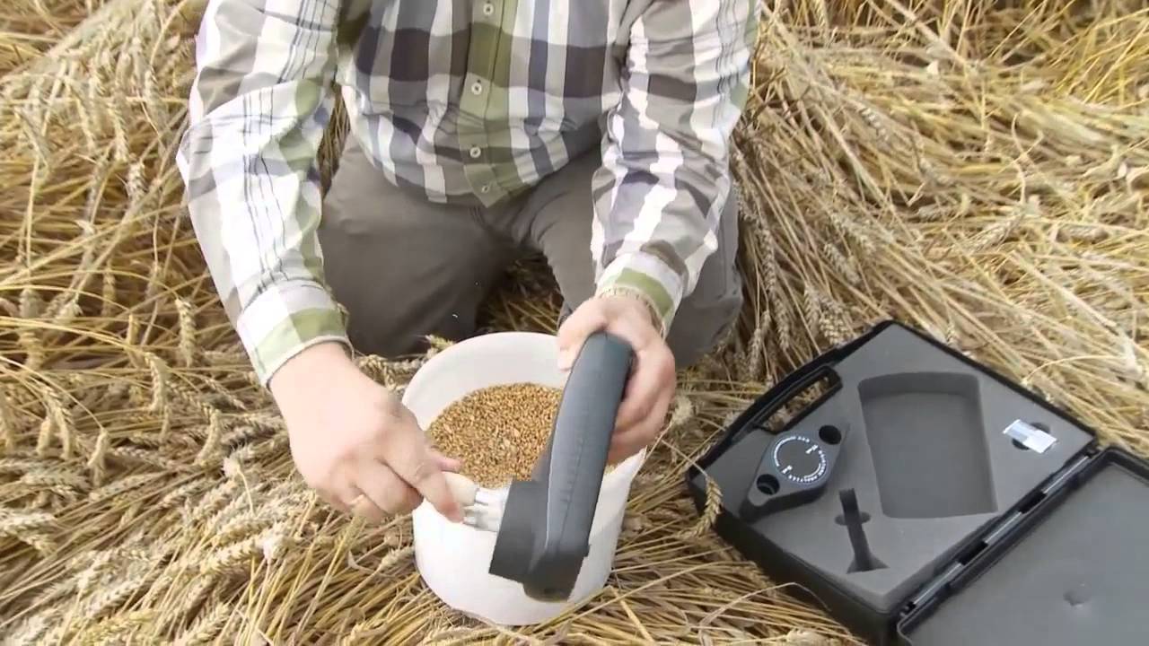 Tester wilgotności zboża Supertech SUPERPRO / polskie napisy