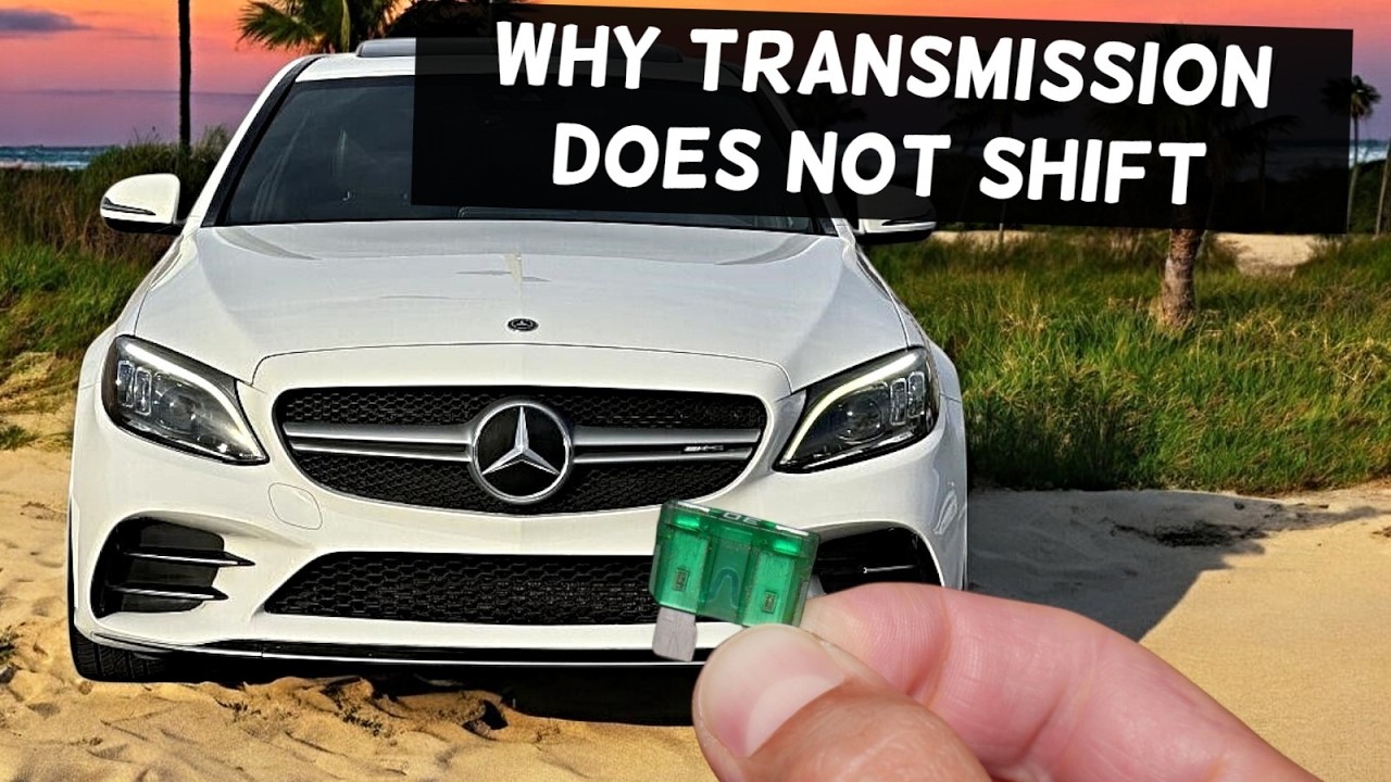 WHY TRANSMISSION DOES NOT SHIFT MERCEDES W205 C300 C400 C450 C43 C63 C250 C200 C180 C160 C180d C200d