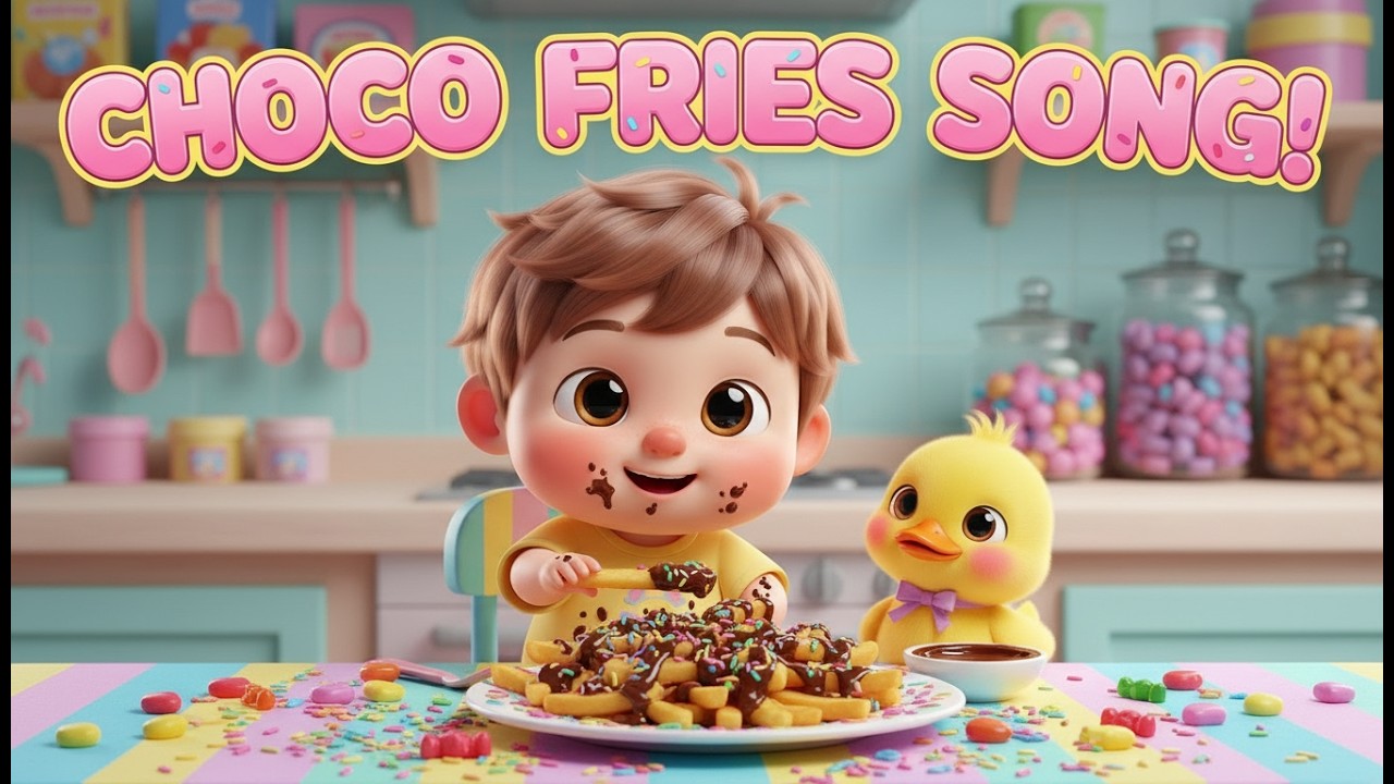 Choco Fries Song – Nursery Rhyme, Sweet Treat Fun, and Playful Learning