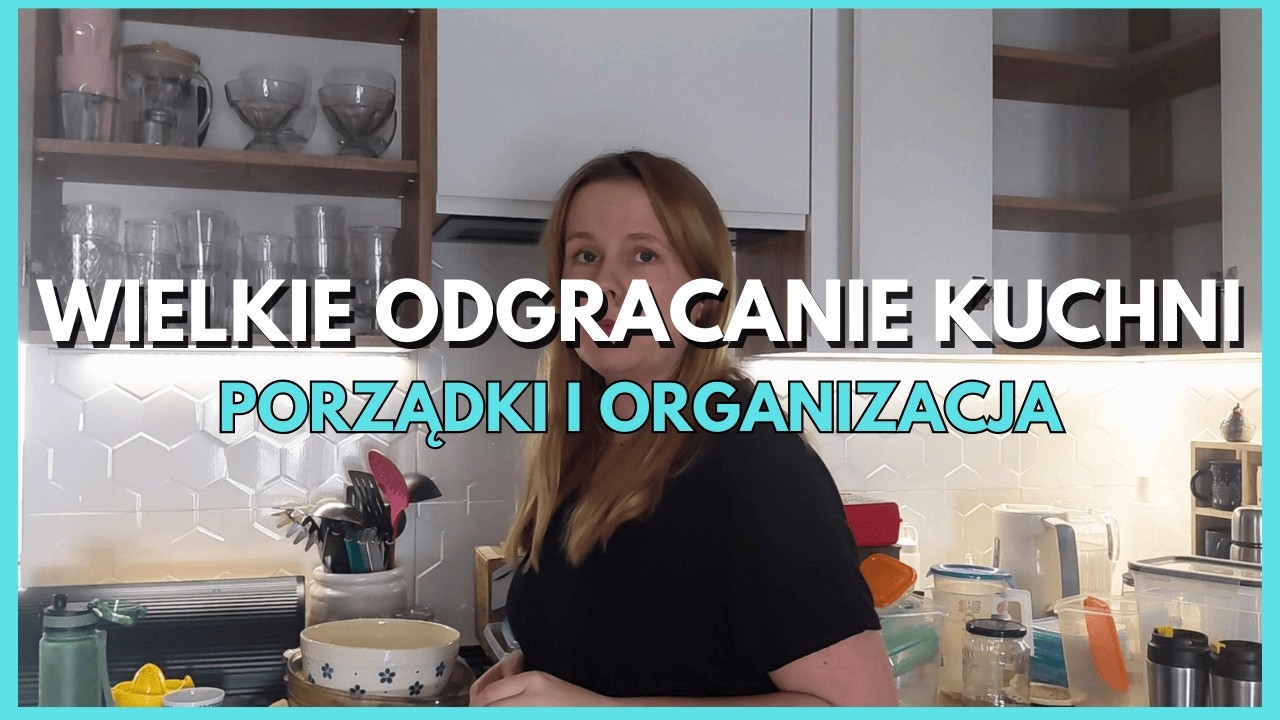 ODGRACAM I ORGANIZUJĘ KUCHNIĘ🧹 Wielkie sprzątanie, książki, które MOTYWUJĄ DECLUTTER CLEAN🧺🧴