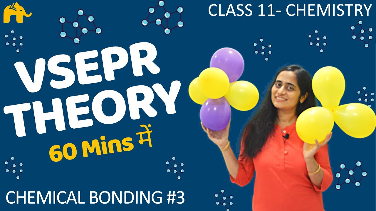 Chemical Bonding NEET|JEE|Boards #3 | Chemistry Chapter 4 | VSEPR Theory | One Shot Hindi