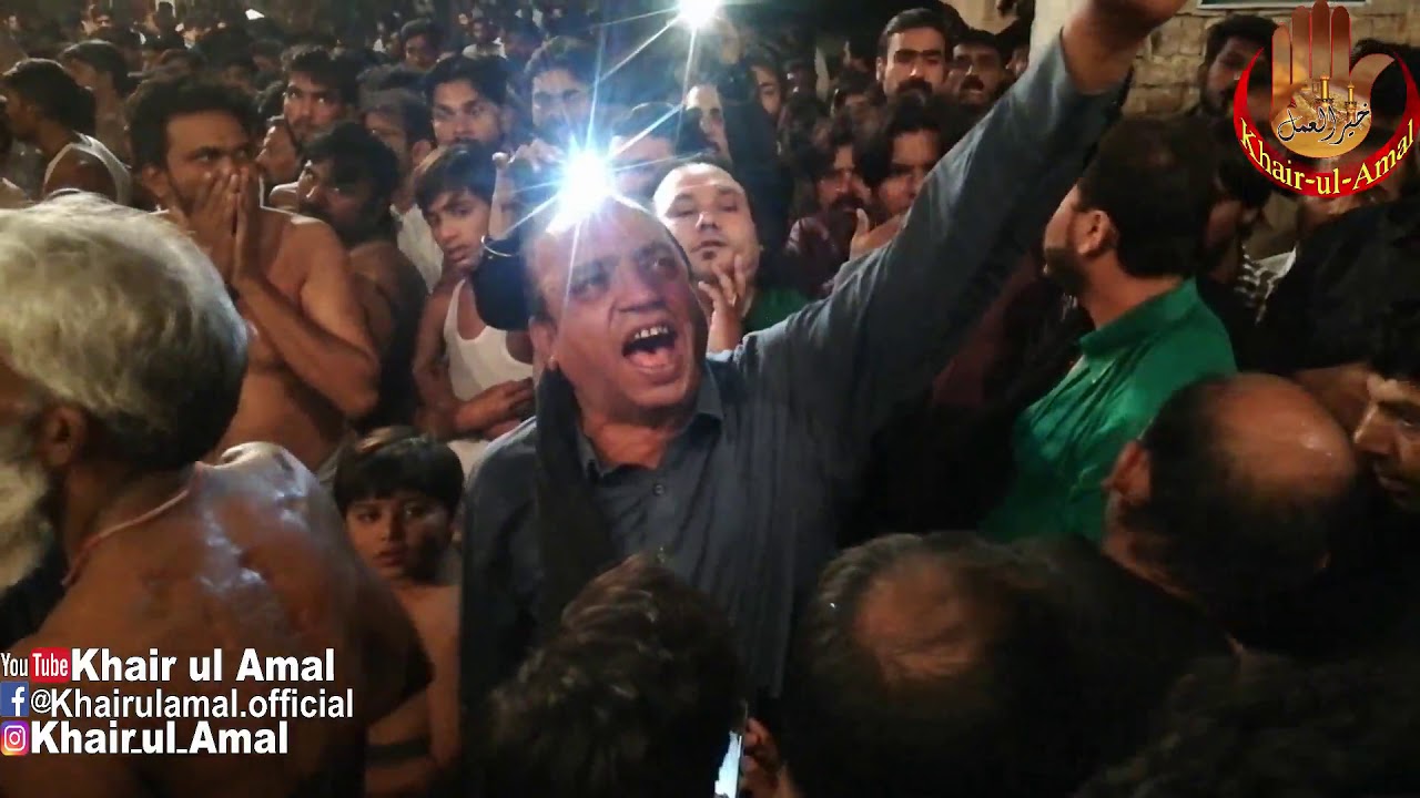 Sangat Shah Hussain Matamdari 28 Safar 2018 Noha *Kevin Baqir Putar Bulawan* NohaKhwan Ali Raza Khan