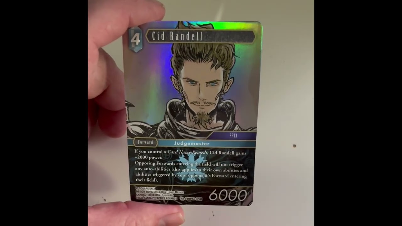 Final Fantasy Legacy Collection - Packs 7-10 - Full Art Hit!
