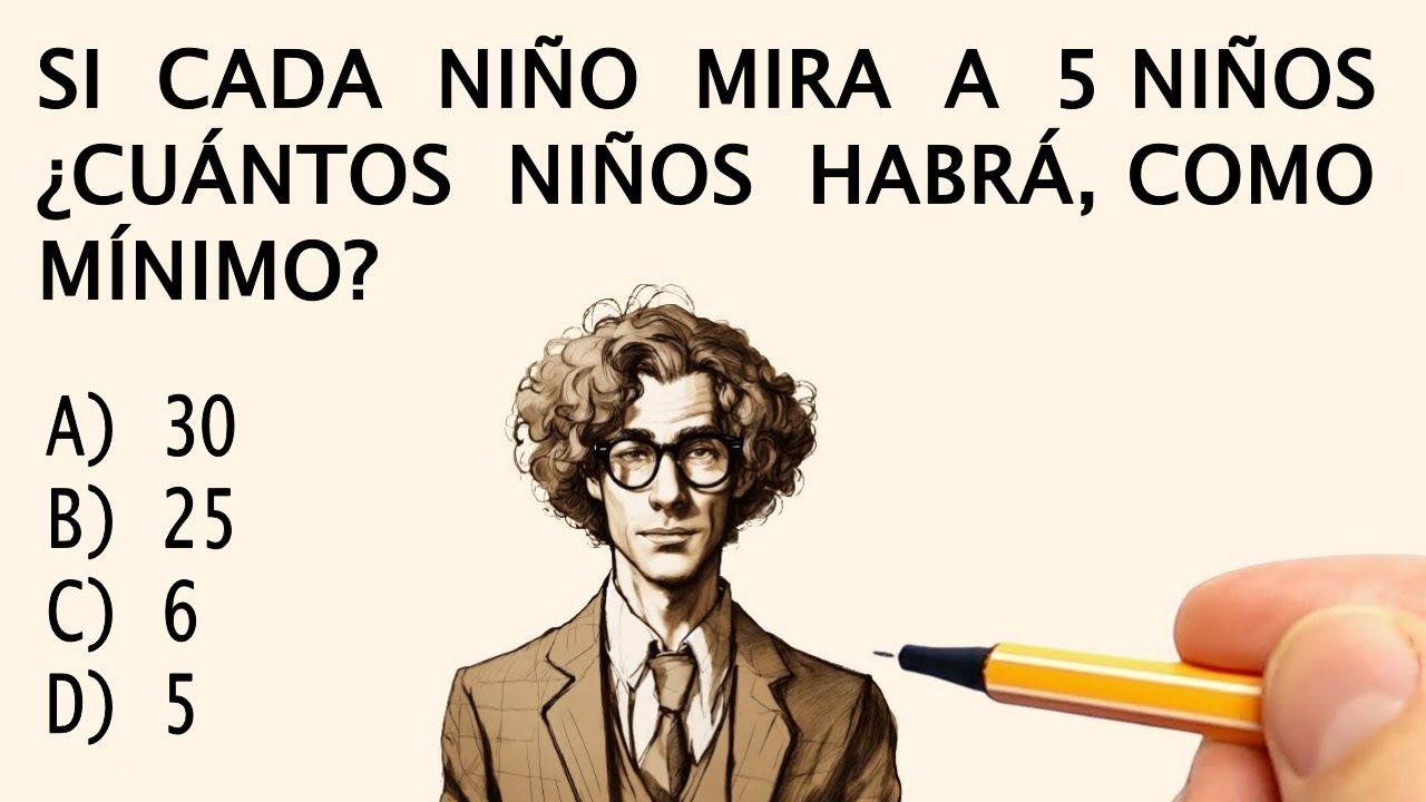 5 PREGUNTAS DE RAZONAMIENTO 🧠 NIVEL 1 | Prof. BRUNO COLMENARES