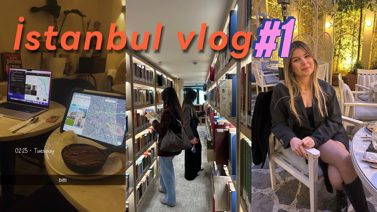 İSTANBUL VLOG| 5 günlük bahar dönemi vlog 💌🪷