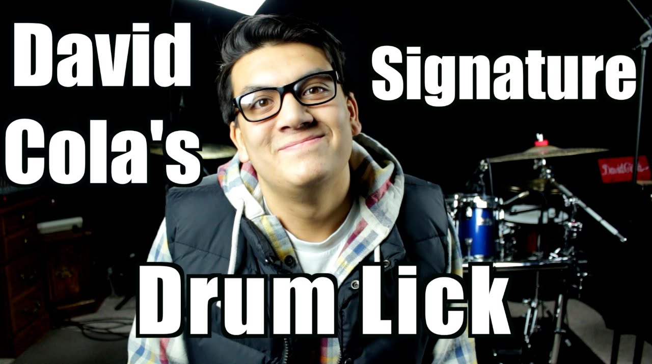 David Cola's Signature Drum Lick Lesson