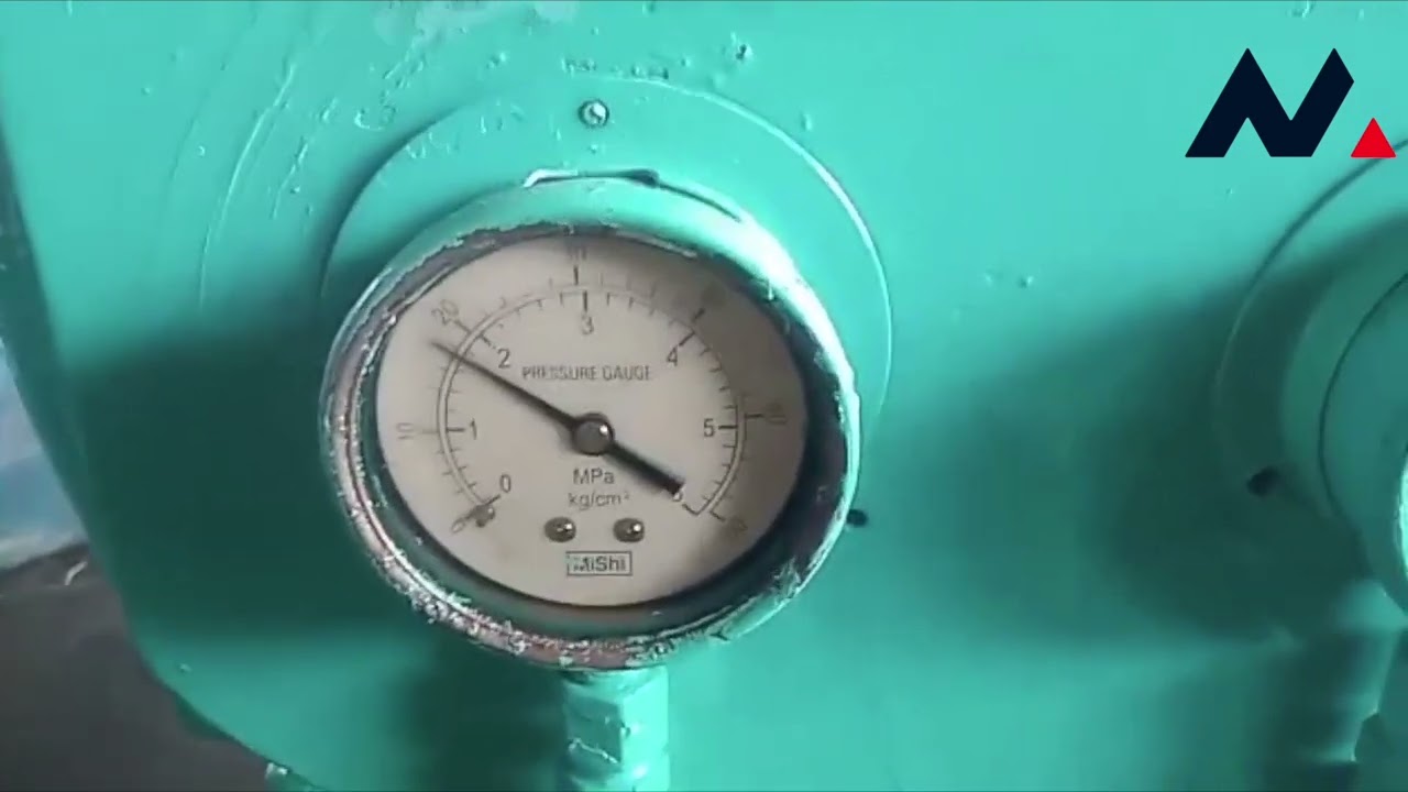 Tanabe HC 277A, Reconditioned Main Air Compressor (Testing)