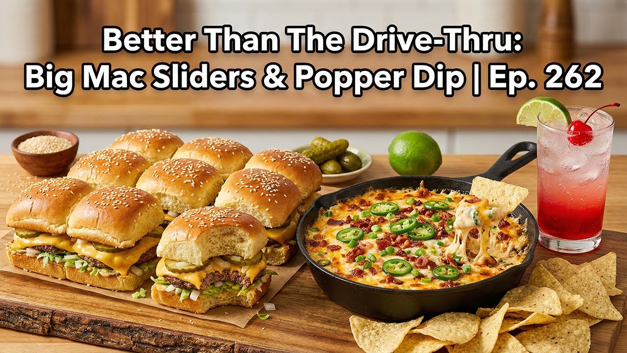Are these better Than The Drive-Thru? Big Mac Sliders & Popper Dip | Ep. 262