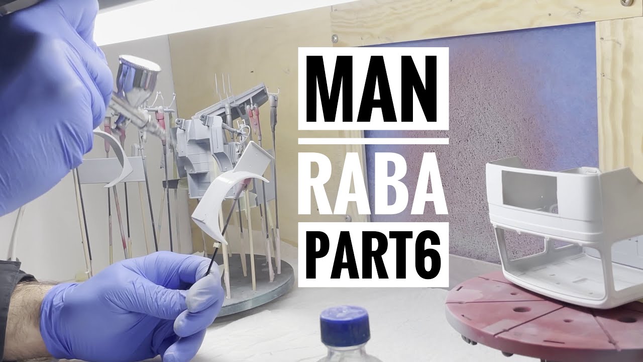Italeri 756 Man to Raba Conversion - Part6 - Priming