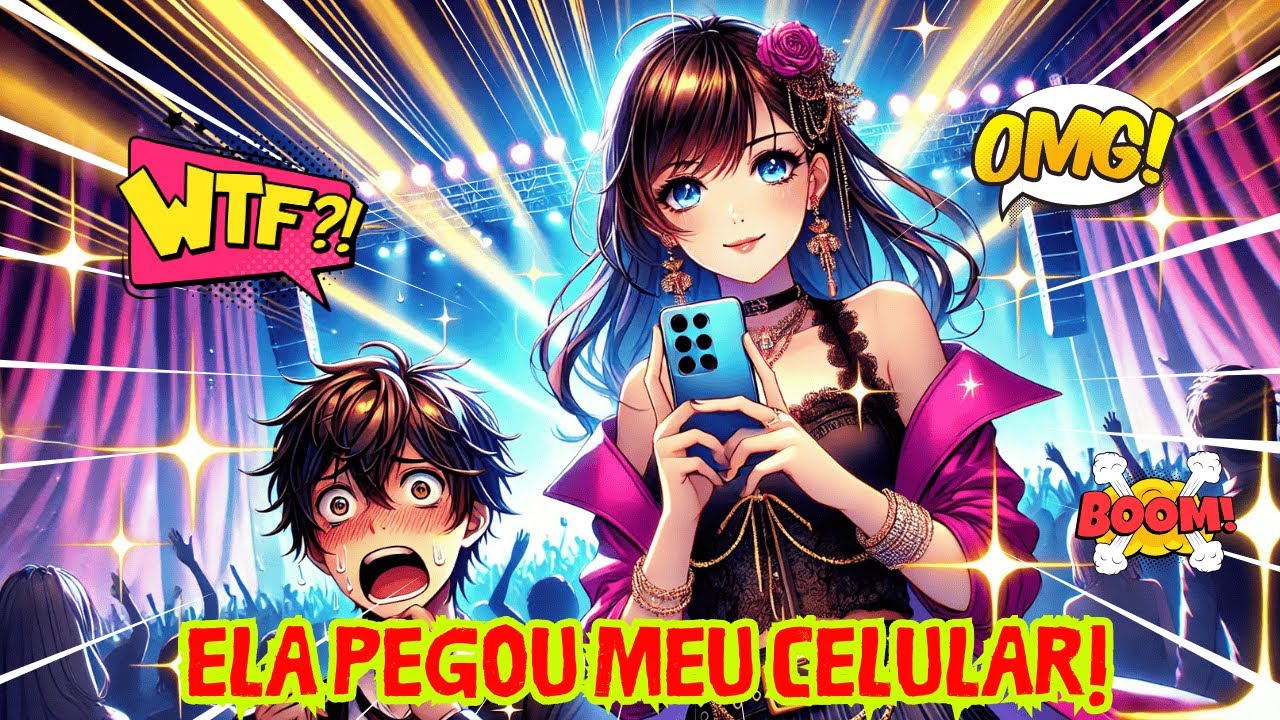 💥 Recapitulação de Manhwa: No show, a garota popular rouba meu celular e todos me encaram