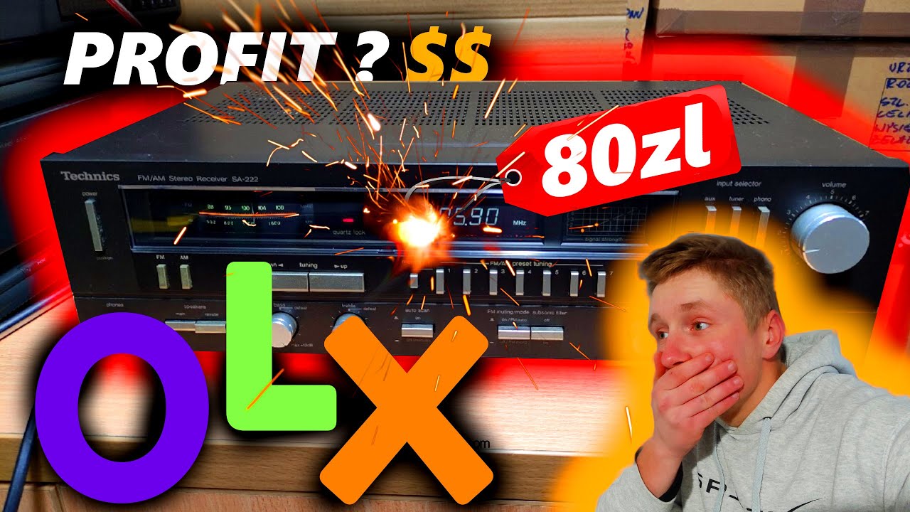 WZMACNIACZ Z OLX ZA 80ZŁ ! | DIAGNOZA | TECHNICS SA 222