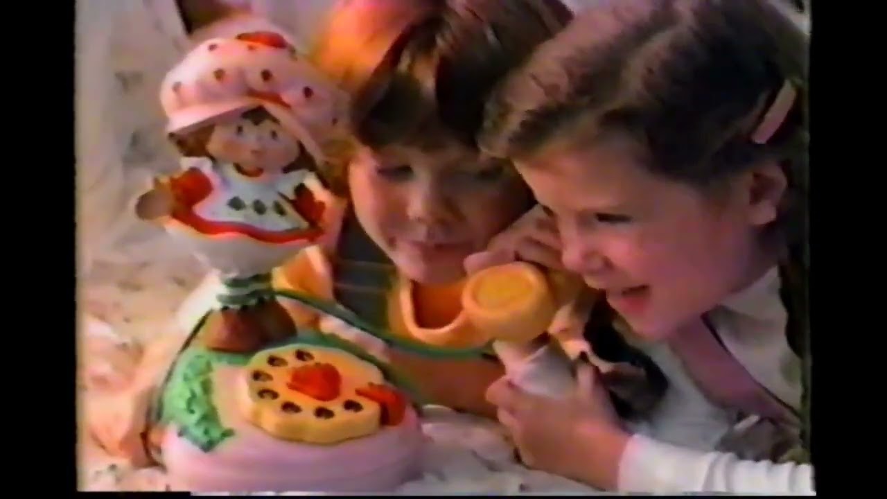 1984 Care Bears Commercial Break | Strawberry Shortcake Toys, Phone & Charles Schwab Ad with bumpers