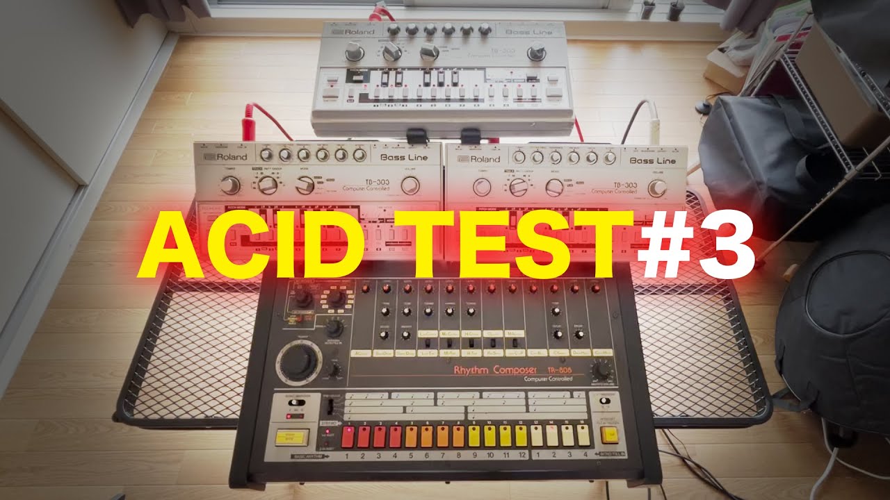 ACIDTEST#03(Roland TB-303) Live Jam