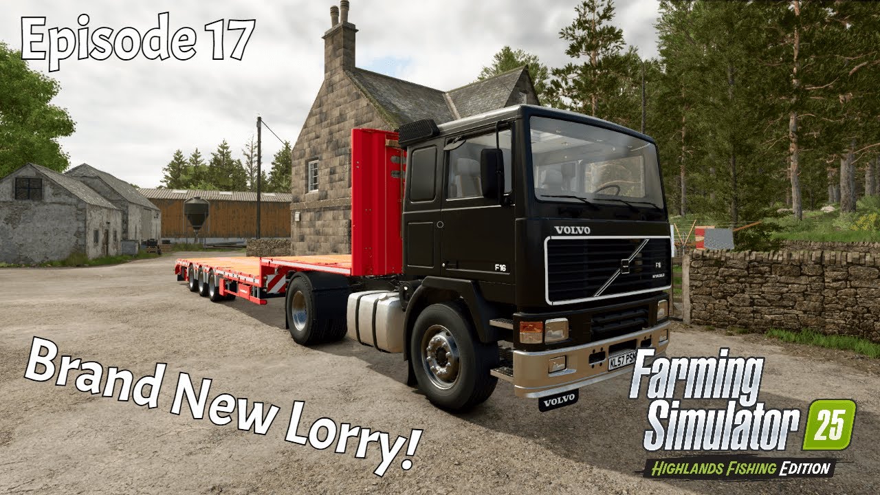 HARVESTING THE OATS | Farming Simulator 25 - Kinlaig | Episode 17