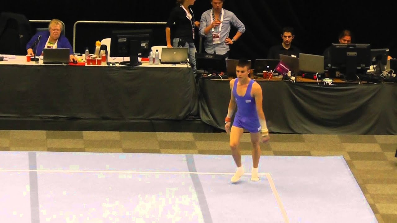 Nicola Bartolini (ITA) - Floor - EYOF 2013 (AA)
