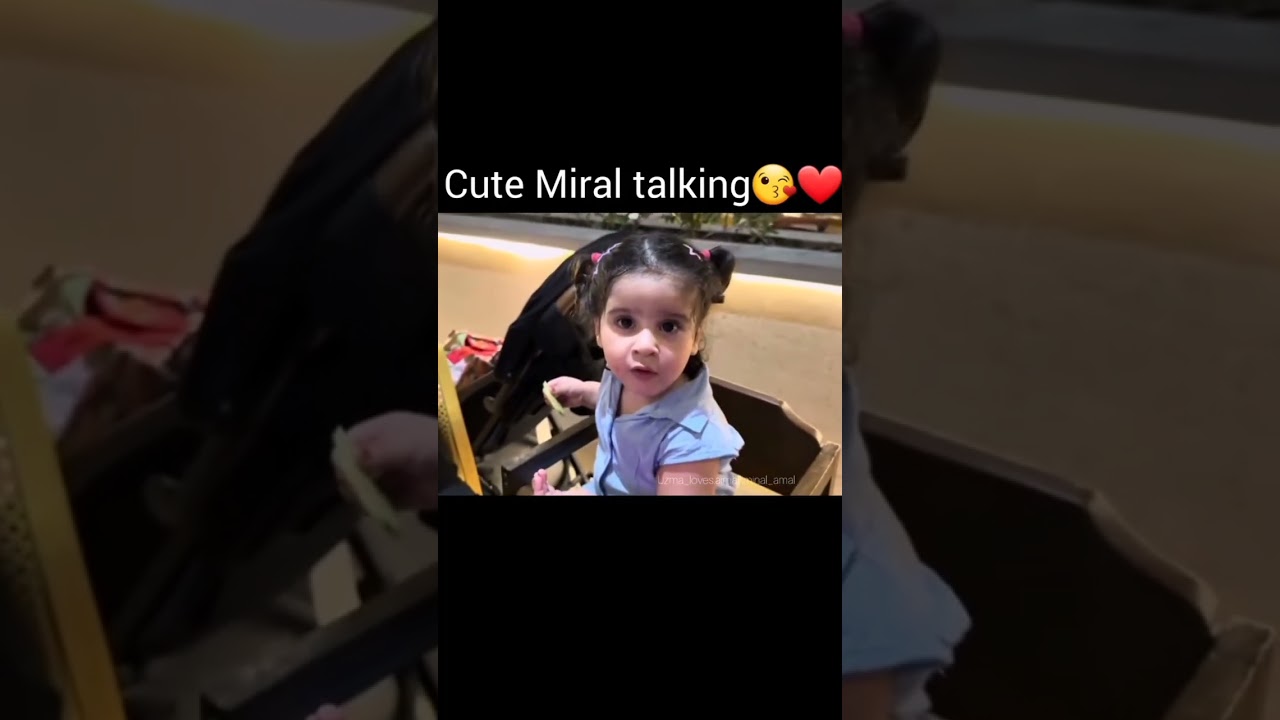 cute Miral Muneeb cute video 🩷🩷🩷