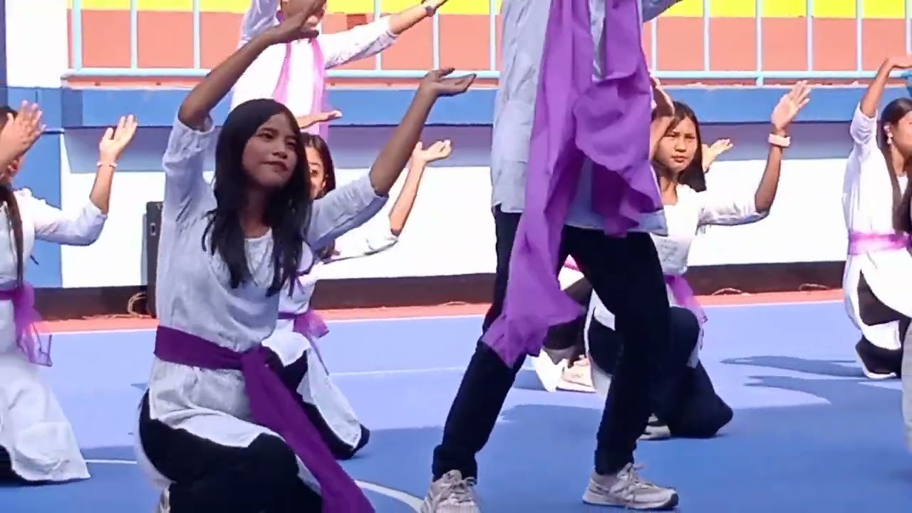 Don Bosco College, Tura - College Week 2024 Group Dance