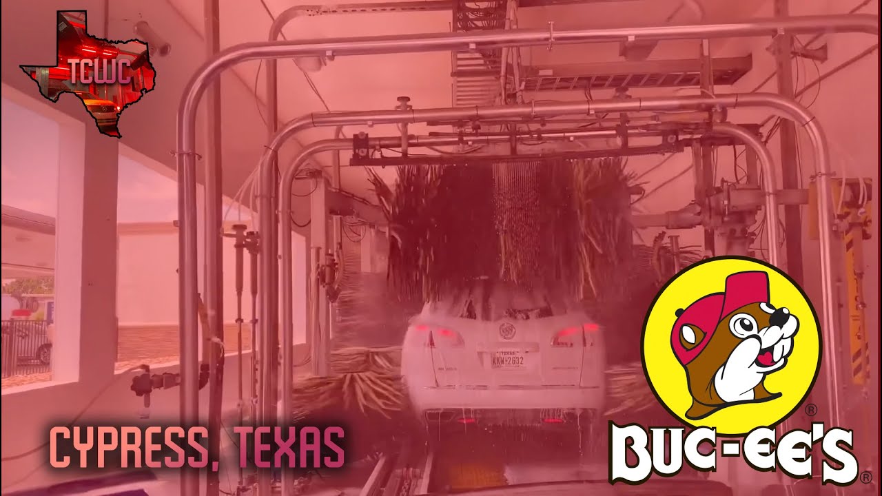 Buc'ees Car Wash - MacNeil Tunnel - Cypress, TX - Inside POV
