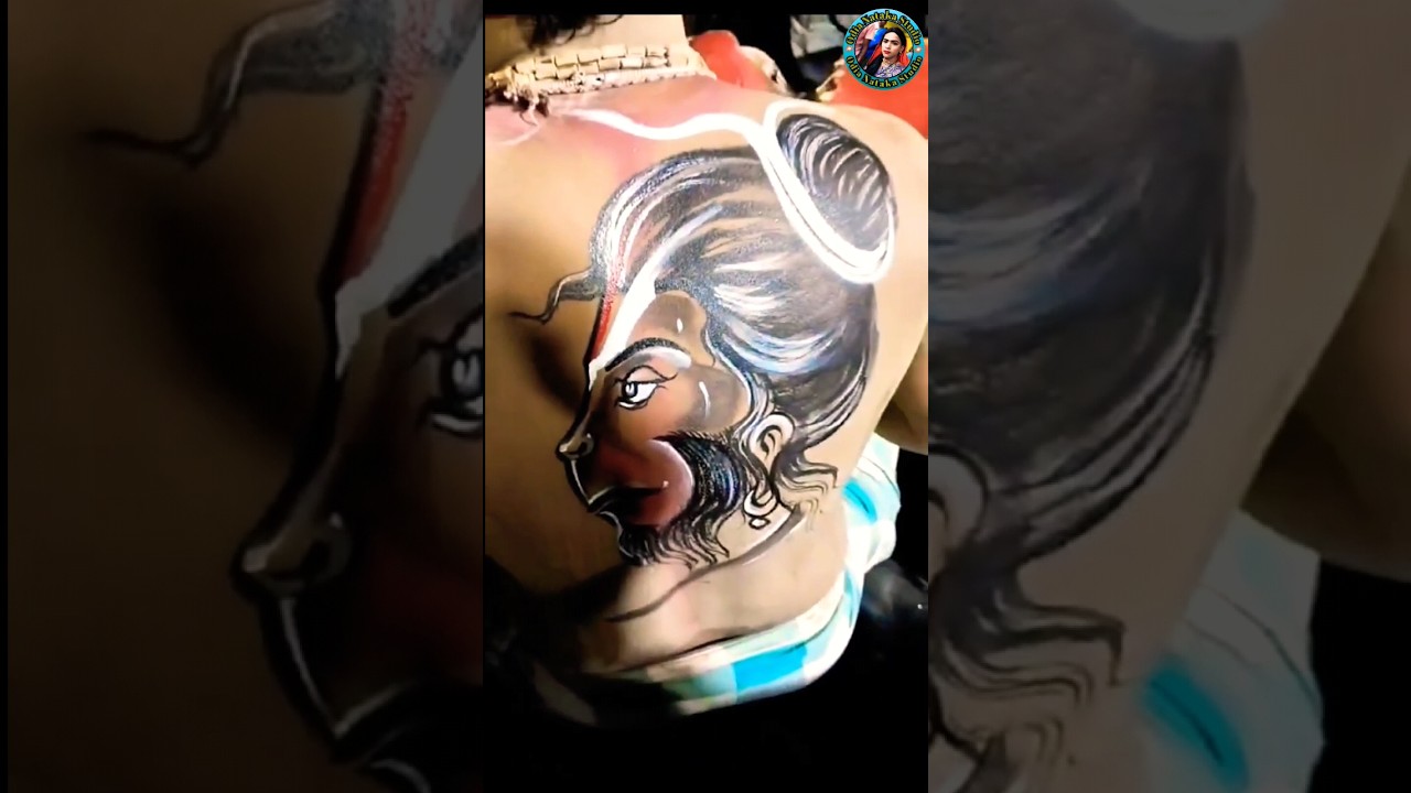 🎨 hanuman painting video // kharida ramayan // highlight // ganjam no.1 ramayan  #shorts #viral