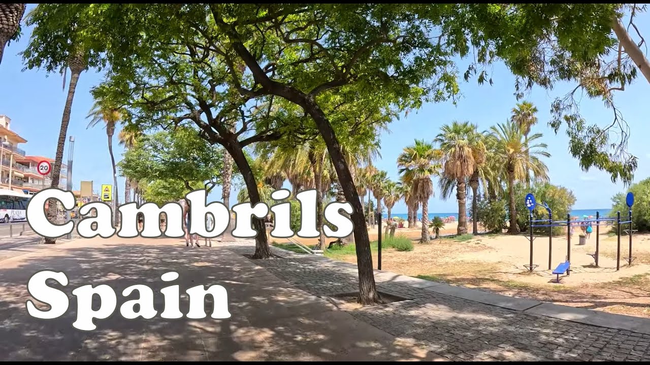 Walking from Cambrils to Vilafortuny, Catalonia, Spain - GoPro 12 [4K Ultra HD/50 fps]
