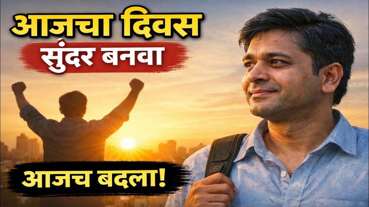 आज नाही तर कधीच नाही | आजचा दिवस सुंदर बनवा | Marathi Motivational Video// wealth Creation Marathi 