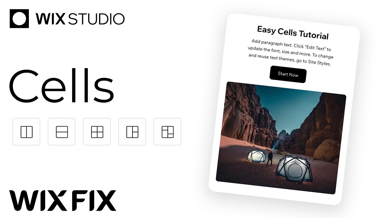 Wix Studio Simplified: Cells | Wix Fix