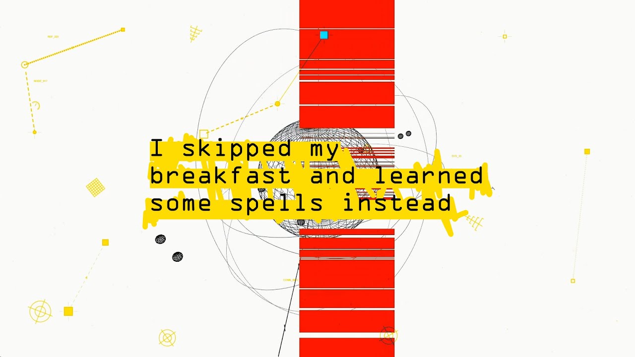 I skipped my breakfast and learned some spells instead