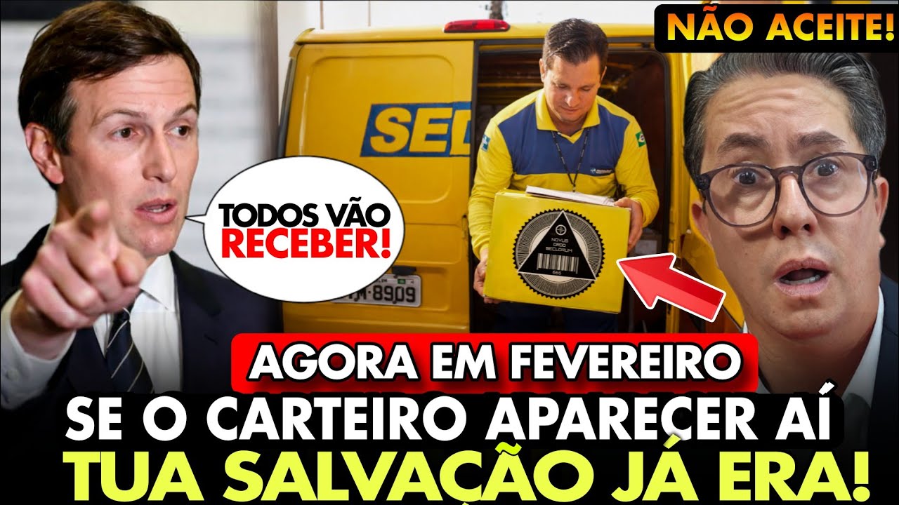 AGORA em FEVEREIRO! SE o CARTEIRO CHEGAR com ISSO na PORTA da tua CASA tua SALVA&Ccedil;&Atilde;O j&aacute; ERA!