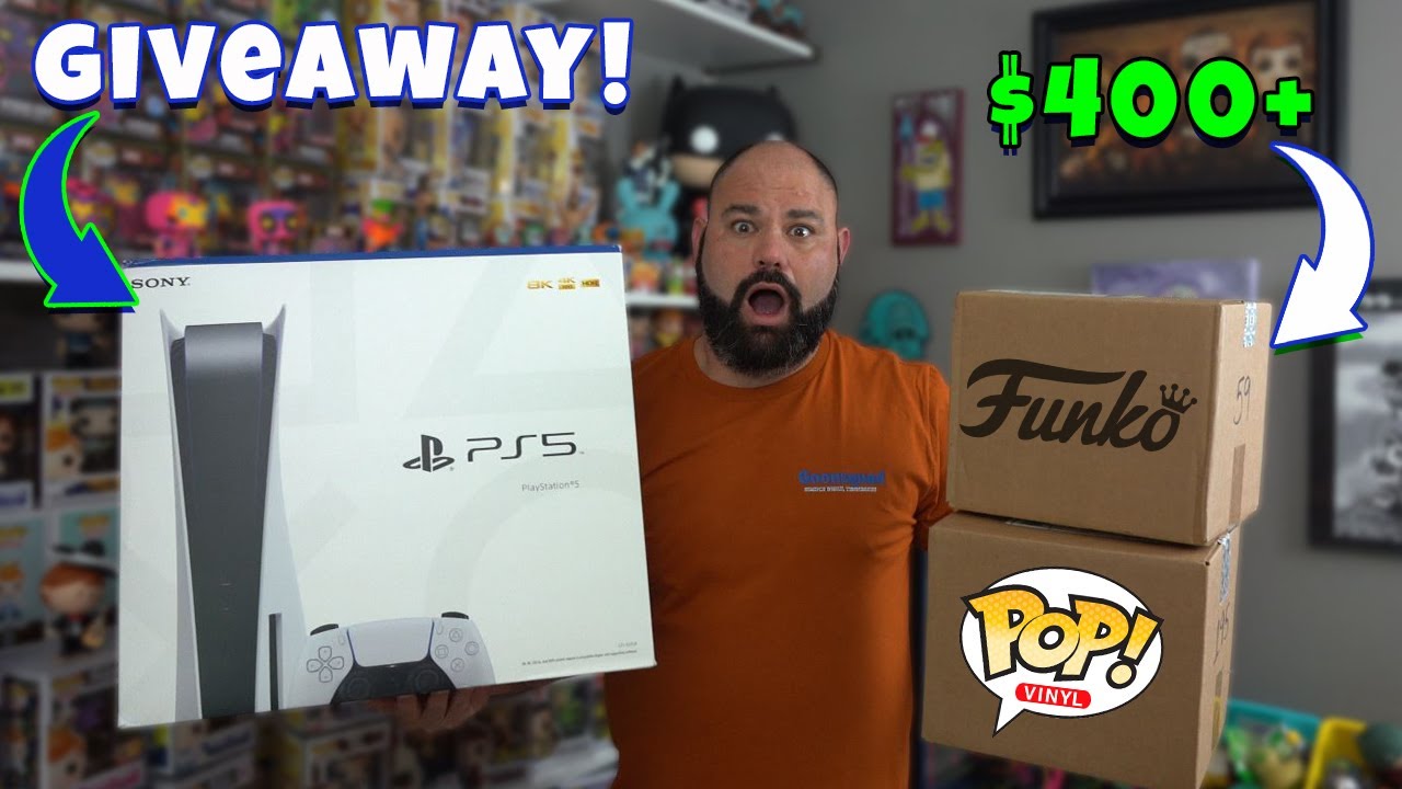 Over $400 Pulled from these Funko Pop Mystery Boxes | PlayStation 5 Giveaway!